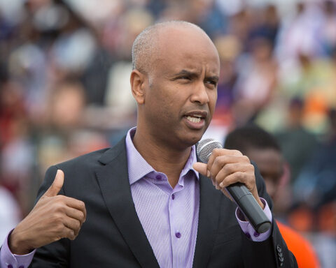 Photo of Ahmed Hussen, the minister of families, children and social development, author of the national child-care plan.