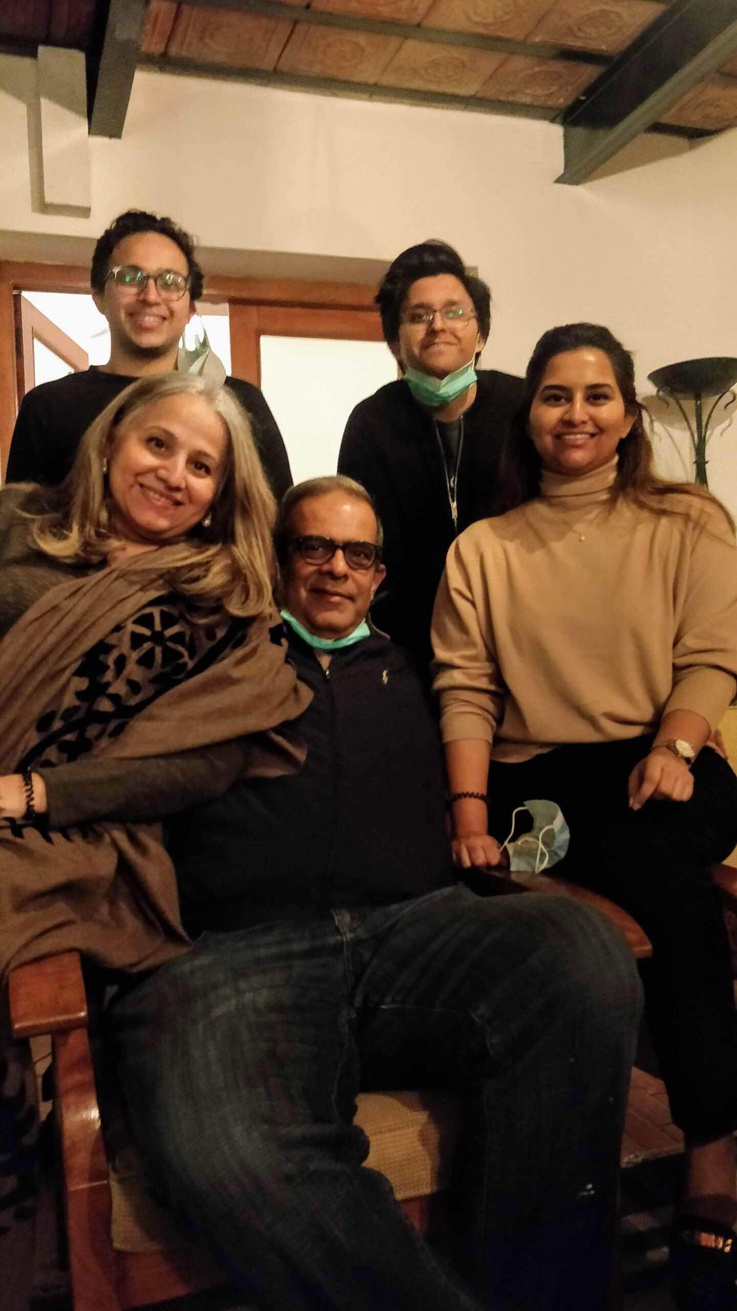 Farhana Kerai et famille