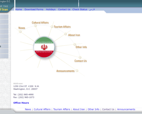 Consular services provided to Iranians through the interests sections only