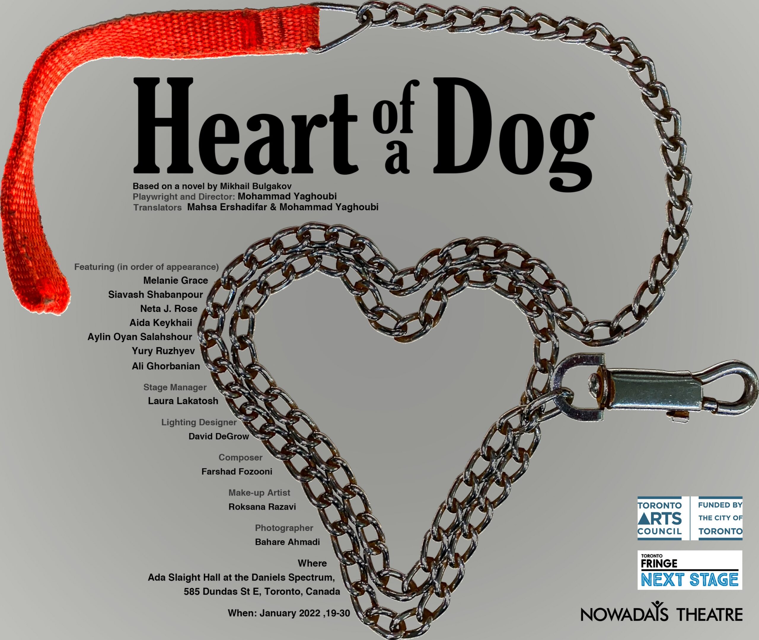 theatre stage play heart of a dog 