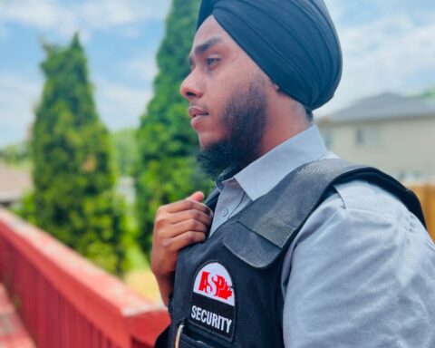 Sikh security officer