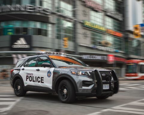 Toronto police car