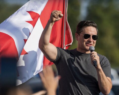 Conservative Leader Pierre Poilievre walks a familiar tightrope: holding a base that increasingly wants lower immigration while still courting immigrant-heavy GTA ridings with a message anchored in affordability, taxes, and “no more hyphens.” (Credit: conservative.ca)