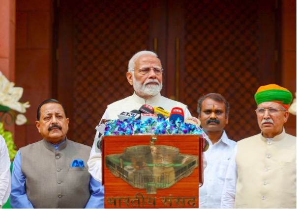 Indian Prime Minister Narendra Modi, who has denied Indian government involvement in Hardeep Singh Nijjar's assassination. (Wikicommons)
